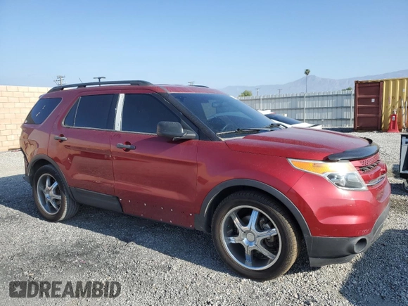 2013 Ford Explorer with VIN 1FM5K7B81DGB58707, listed as a Copart auction lot 54062715 with 177,687 mi miles and Salvage title. Bid and sale history available at DreamBid. Image 4.