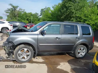 2013 Honda Pilot EX-L with VIN 5FNYF3H59DB038966, listed as a IAAI auction lot 42461394 with 142,684 mi miles and . Bid and sale history available at DreamBid. Image 15.