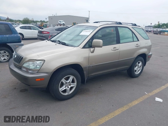 2002 Lexus RX 300 z VIN JTJHF10U920248564, wystawiony jako IAAI lot #42286016 z przebiegiem 137 595 mil mil oraz . Historia ofert i sprzedaży dostępna na DreamBid. Obrazek 2.