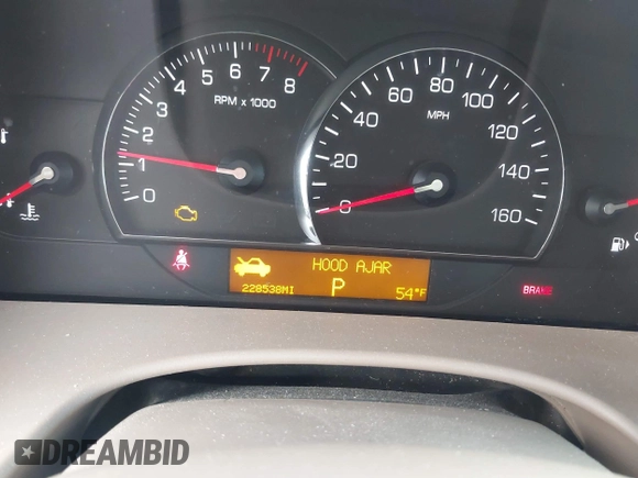 2005 Cadillac STS with VIN 1G6DW677850222432, listed as a IAAI auction lot 41925161 with 228,538 mi miles. Bid and sale history available at carsss.com. Image 15.