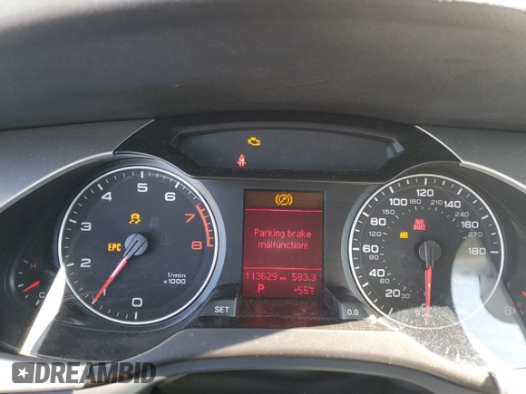 2011 Audi A4 Premium Plus z VIN WAUEFAFL4BN008181, wystawiony jako Copart lot #46370415 z przebiegiem 113 629 mil mil oraz Szkoda całkowita • Salvage title. Historia ofert i sprzedaży dostępna na DreamBid. Obrazek 9.