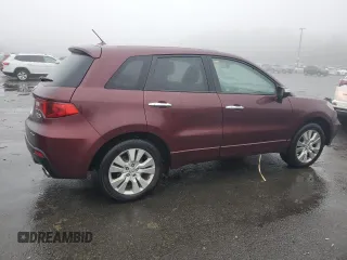 2011 Acura RDX with VIN 5J8TB1H29BA003609, listed as a Copart auction lot 43600265 with 134,600 mi miles and Salvage title. Bid and sale history available at DreamBid. Image 3.
