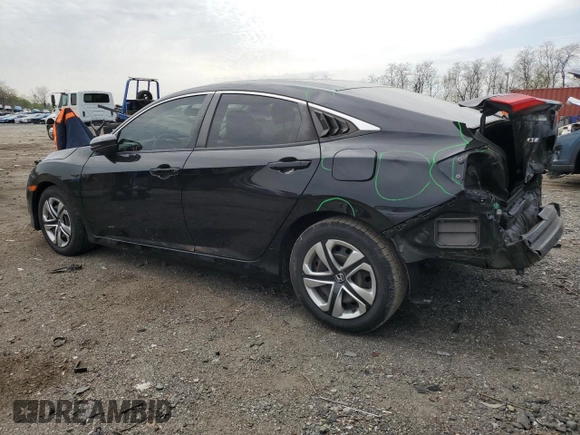 2018 Honda Civic Sedan LX with VIN 2HGFC2F5XJH513948, listed as a Copart auction lot 52811905 with 67,568 mi miles and Salvage Title. Bid and sale history available at carsss.com. Image 2.