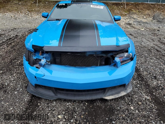 2012 Ford Mustang GT Premium with VIN 1ZVBP8CF4C5279282, listed as a Copart auction lot 49858185 with 66,745 mi miles and Salvage Title. Bid and sale history available at DreamBid. Image 11.