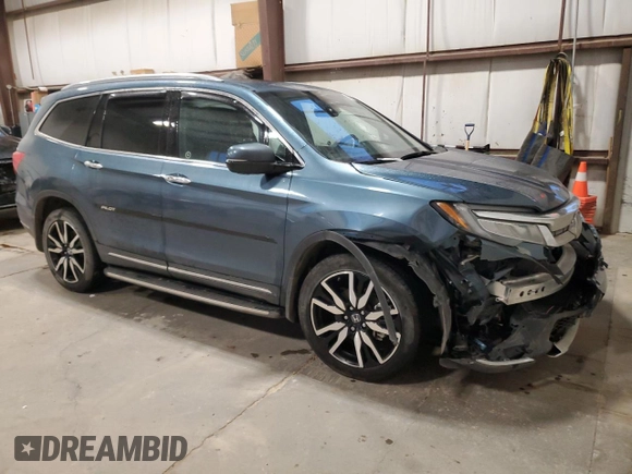 2019 Honda Pilot Touring 7-Passenger with VIN 5FNYF6H68KB502501, listed as a Copart auction lot 85263694 with 119,183 mi miles and Salvage Title. Bid and sale history available at DreamBid. Image 4.