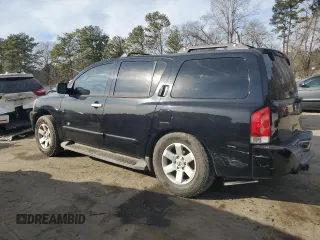 2006 Nissan Armada LE z VIN 5N1AA08A86N734102, wystawiony jako Copart lot #42944385 z przebiegiem 241 609 mil mil oraz Szkoda całkowita • Salvage title. Historia ofert i sprzedaży dostępna na DreamBid. Obrazek 2.