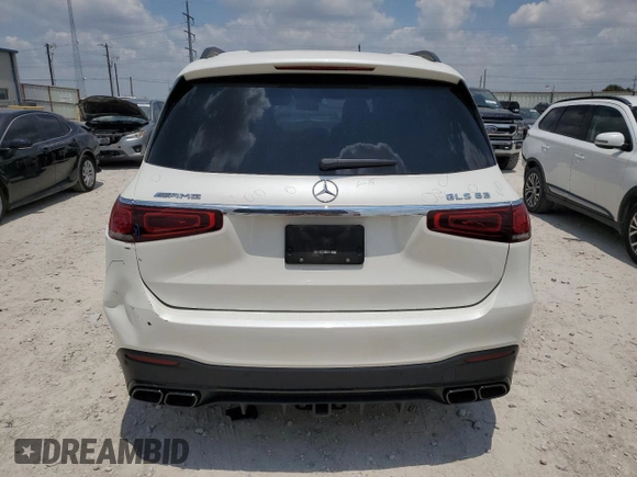 2021 Mercedes-Benz GLS 63 AMG with VIN 4JGFF8KE2MA276675, listed as a Copart auction lot 62254434 with 30,425 mi miles and Clean Title. Bid and sale history available at DreamBid. Image 6.
