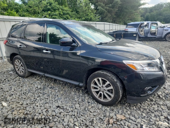 2016 Nissan Pathfinder S with VIN 5N1AR2MNXGC629880, listed as a Copart auction lot 64943975 with 120,126 mi miles and Clean title. Bid and sale history available at DreamBid. Image 4.