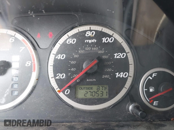 2006 Honda CR-V EX with VIN JHLRD78816C046414, listed as a IAAI auction lot 41924439 with 270,531 mi miles and . Bid and sale history available at carsss.com. Image 7.