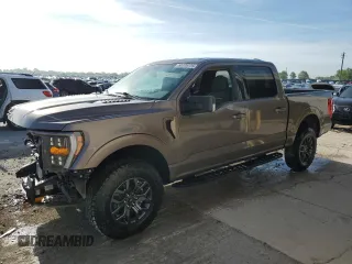 2023 Ford F-150 XL with VIN 1FTEW1E81PFB44320, listed as a Copart auction lot 53779775 with 37,500 mi miles and Salvage Title. Bid and sale history available at carsss.com. Image 1.