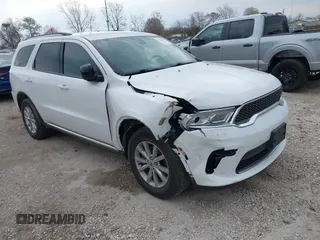 2023 Dodge Durango SXT z VIN 1C4RDHAG2PC635283, wystawiony jako IAAI lot #42070197 z przebiegiem 54 247 mil mil oraz . Historia ofert i sprzedaży dostępna na DreamBid. Obrazek 1.