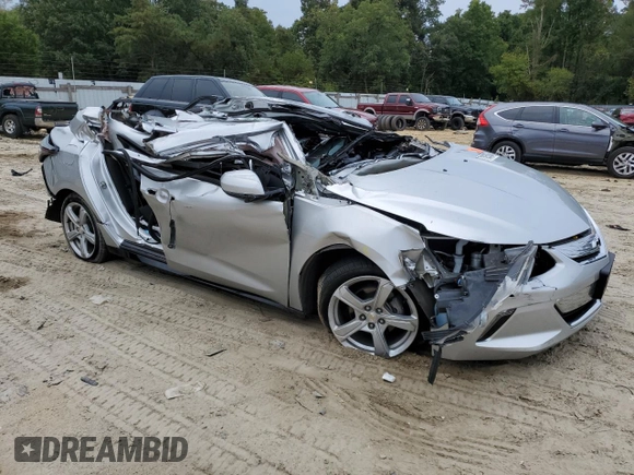 2019 Chevrolet Volt LT with VIN 1G1RC6S57KU119372, listed as a Copart auction lot 71825704 with 0 mi miles and Salvage Title. Bid and sale history available at carsss.com. Image 4.