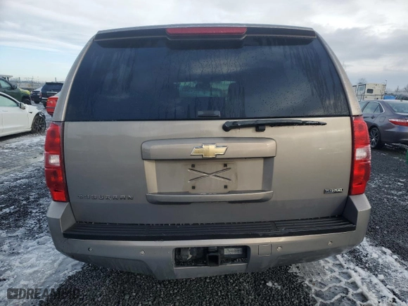 2007 Chevrolet Suburban LTZ with VIN 1GNFK16377J286470, listed as a Copart auction lot 44264585 with 0 mi miles and Salvage Title. Bid and sale history available at carsss.com. Image 6.