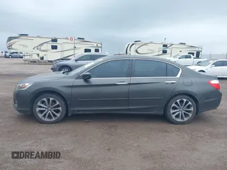 2014 Honda Accord Sedan Sport with VIN 1HGCR2F51EA005048, listed as a IAAI auction lot 41943732 with 221,068 mi miles. Bid and sale history available at carsss.com. Image 14.