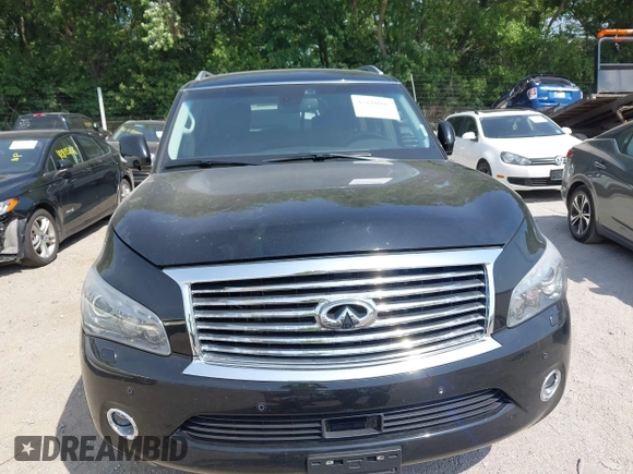 2014 Infiniti QX80 with VIN JN8AZ2NEXE9064144, listed as a IAAI auction lot 42810995 with 210,231 mi miles and . Bid and sale history available at DreamBid. Image 12.