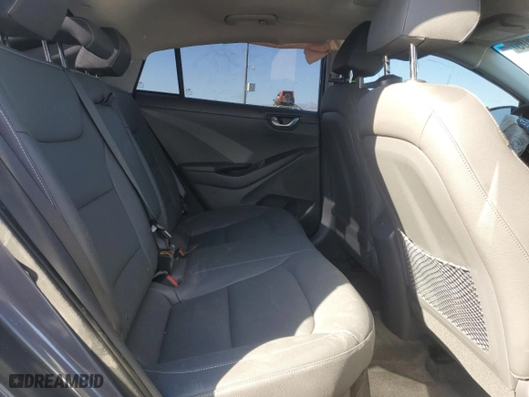2019 Hyundai Ioniq Hybrid Limited with VIN KMHC85LC2KU137506, listed as a Copart auction lot 46982405 with 20,135 mi miles and Salvage Title. Bid and sale history available at carsss.com. Image 10.
