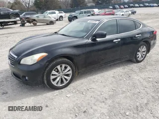 2011 Infiniti M37 with VIN JN1BY1AR2BM374273, listed as a Copart auction lot 48636705 with 98,069 mi miles and Salvage Title. Bid and sale history available at carsss.com. Image 1.