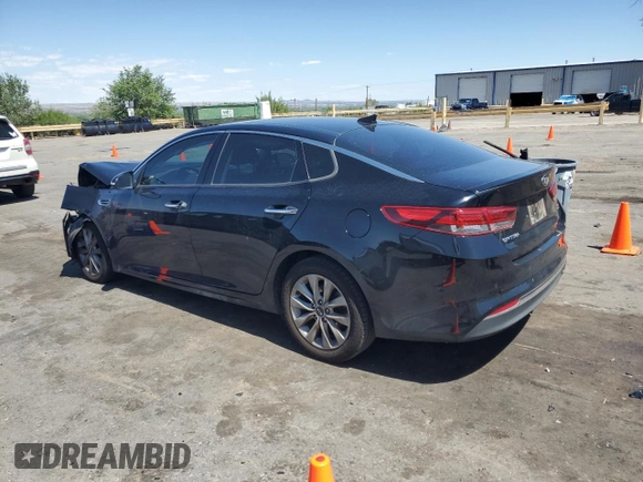2018 Kia Optima S with VIN 5XXGT4L37JG244926, listed as a Copart auction lot 60372025 with Not provided miles and Salvage title. Bid and sale history available at DreamBid. Image 2.
