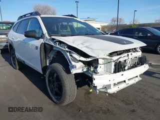 2022 Subaru Outback Wilderness z VIN 4S4BTGUD2N3210638, wystawiony jako IAAI lot #41979884 z przebiegiem 23 584 mil mil oraz . Historia ofert i sprzedaży dostępna na DreamBid. Obrazek 1.