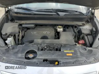 2017 Infiniti QX60 with VIN 5N1DL0MN5HC528217, listed as a Copart auction lot 51787505 with 118,053 mi miles and Salvage Title. Bid and sale history available at DreamBid. Image 14.