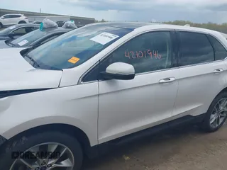 2017 Ford Edge Titanium with VIN 2FMPK4K94HBB41767, listed as a IAAI auction lot 42101946 with 76,984 mi miles. Bid and sale history available at carsss.com. Image 15.