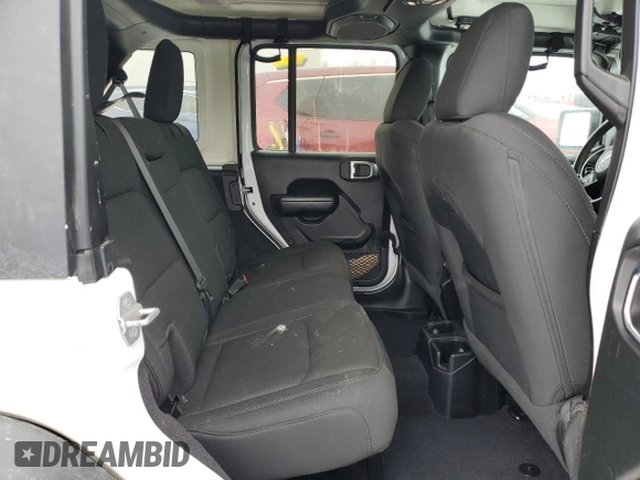 2020 Jeep Wrangler Unlimited Willys with VIN 1C4HJXDN3LW226422, listed as a Copart auction lot 52648335 with 103,097 mi miles and Salvage title. Bid and sale history available at DreamBid. Image 11.