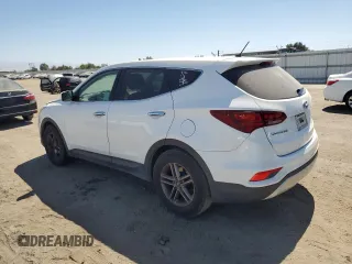2018 Hyundai Santa Fe 2.4L with VIN 5XYZT3LB3JG511890, listed as a Copart auction lot 65801515 with 127,484 mi miles and Clean title. Bid and sale history available at DreamBid. Image 2.