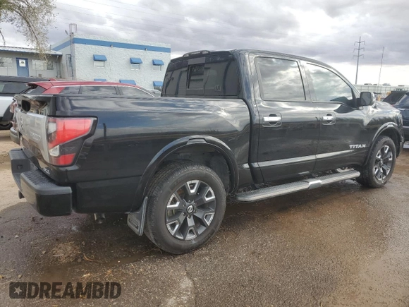 2021 Nissan Titan Pro-4X with VIN 1N6AA1ED5MN533972, listed as a Copart auction lot 77664314 with Not provided miles and Non repairable. Bid and sale history available at DreamBid. Image 3.