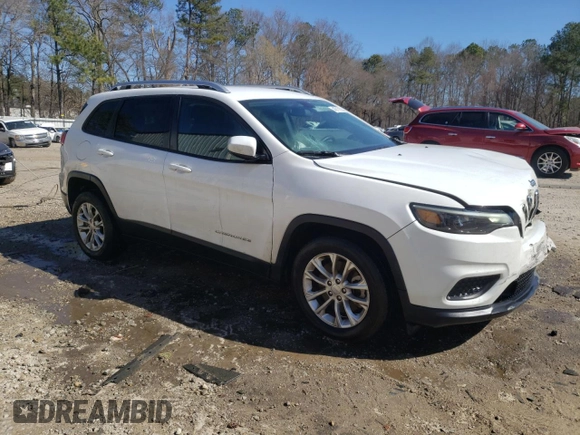 2020 Jeep Cherokee Latitude with VIN 1C4PJLCB5LD586413, listed as a Copart auction lot 45717675 with 138,476 mi miles and Salvage title. Bid and sale history available at DreamBid. Image 4.
