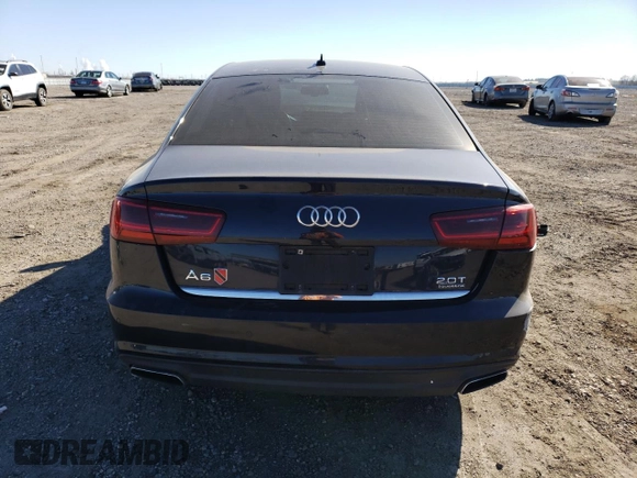 2017 Audi A6 Premium Plus with VIN WAUG8AFC5HN007620, listed as a Copart auction lot 72886802 with 107,851 mi miles. Bid and sale history available at carsss.com. Image 6.