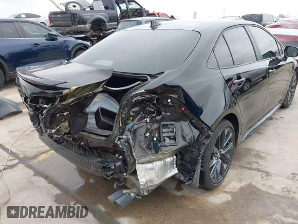 2024 Toyota Corolla SE with VIN 5YFS4MCE1RP193189, listed as a IAAI auction lot 41251914 with 8,470 mi miles and . Bid and sale history available at DreamBid. Image 6.