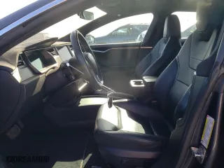 2016 Tesla Model S 90D with VIN 5YJSA1E22GF159054, listed as a Copart auction lot 52079565 with 89,380 mi miles and Salvage Title. Bid and sale history available at carsss.com. Image 7.