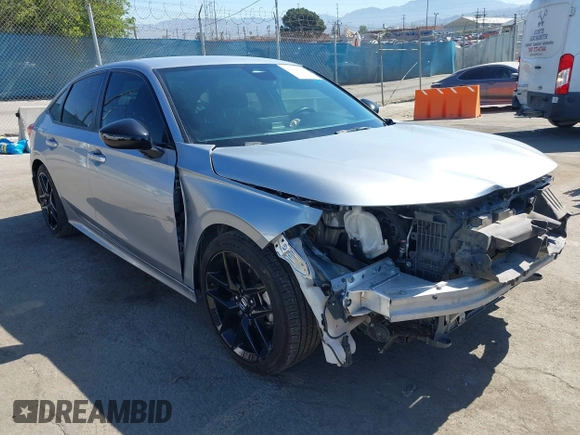 2023 Honda Civic Sport with VIN 2HGFE2F56PH500505, listed as a IAAI auction lot 42239112 with 39,513 mi miles and . Bid and sale history available at DreamBid. Image 1.