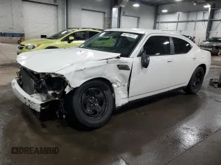 2010 Dodge Charger Police with VIN 2B3CA4CT3AH183366, listed as a Copart auction lot 49176615 with 185,791 mi miles and Salvage Title. Bid and sale history available at carsss.com. Image 1.