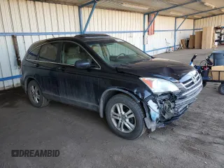 2011 Honda CR-V EX-L with VIN 5J6RE3H75BL036872, listed as a Copart auction lot 46544685 with 180,879 mi miles and Salvage Title. Bid and sale history available at carsss.com. Image 4.