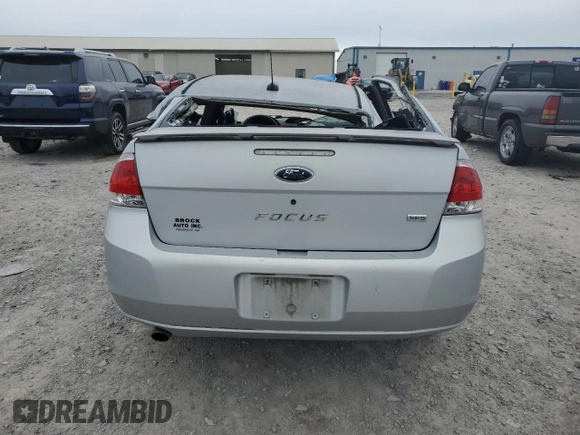 2008 Ford Focus SE with VIN 1FAHP35N18W263732, listed as a Copart auction lot 41765195 with 192,434 mi miles and Salvage Title. Bid and sale history available at carsss.com. Image 6.
