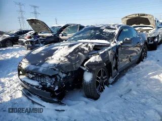 2020 Ford Mustang EcoBoost with VIN 1FA6P8TH6L5108044, listed as a Copart auction lot 43721055 with Not Provided miles and Salvage Title. Bid and sale history available at carsss.com. Image 1.