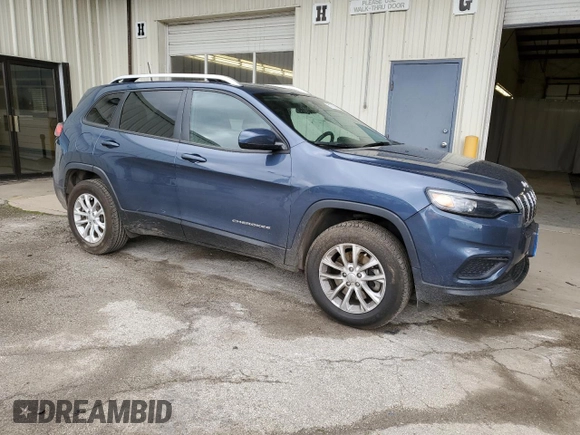2020 Jeep Cherokee Latitude with VIN 1C4PJMCX4LD548236, listed as a Copart auction lot 51215994 with 65,381 mi miles and Salvage Title. Bid and sale history available at carsss.com. Image 4.