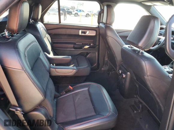 2023 Ford Explorer ST-Line with VIN 1FMSK7KH9PGC02685, listed as a Copart auction lot 81493004 with 28,519 mi miles and Salvage Title. Bid and sale history available at carsss.com. Image 11.