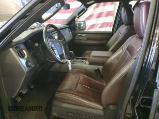2016 Ford Expedition Platinum with VIN 1FMJU1MT2GEF22723, listed as a Copart auction lot 48107465 with 99,877 mi miles and Salvage title. Bid and sale history available at DreamBid. Image 7.