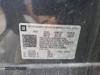 2018 GMC Terrain Denali z VIN 3GKALXEX3JL373004, wystawiony jako Copart lot #54982395 z przebiegiem 68 634 mil mil oraz Szkoda całkowita • Salvage title. Historia ofert i sprzedaży dostępna na DreamBid. Obrazek 13.