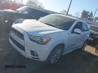 2011 Mitsubishi Outlander Sport SE with VIN JA4AR4AUXBZ023118, listed as a IAAI auction lot 41853985 with 139,529 mi miles. Bid and sale history available at carsss.com. Image 2.