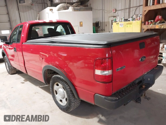 2008 Ford F-150 XL with VIN 1FTRF122X8KF02704, listed as a IAAI auction lot 41748158 with 1 mi miles. Bid and sale history available at carsss.com. Image 3.