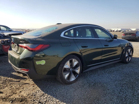 2023 BMW i4 eDrive35 with VIN WBY43AW02PFP52794, listed as a Copart auction lot 83683714 with NaN miles and Salvage Title. Bid and sale history available at carsss.com. Image 3.
