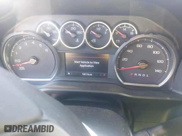 2022 Chevrolet Silverado 1500 LT with VIN 1GCPWCED9NZ194847, listed as a IAAI auction lot 41697455 with 18,174 mi miles and . Bid and sale history available at DreamBid. Image 7.