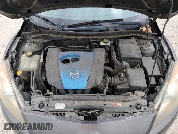 2013 Mazda 3 i Touring with VIN JM1BL1V7XD1835812, listed as a Copart auction lot 51636365 with 147,581 mi miles and Salvage title. Bid and sale history available at DreamBid. Image 11.