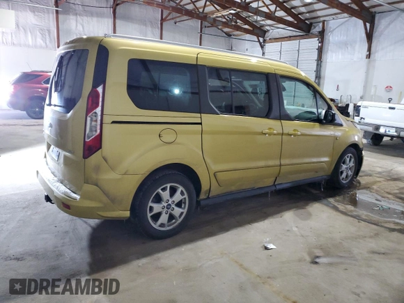 2014 Ford Transit Connect XLT z VIN NM0GE9F71E1142509, wystawiony jako Copart lot #89322645 z przebiegiem Nie podano mil oraz Szkody całkowita. Historia ofert i sprzedaży dostępna na DreamBid. Obrazek 3.