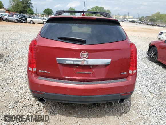 2012 Cadillac SRX Premium Collection with VIN 3GYFNFE35CS619542, listed as a Copart auction lot 52727535 with 141,196 mi miles and Salvage Title. Bid and sale history available at carsss.com. Image 6.