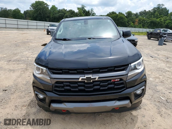 2022 Chevrolet Colorado 4WD Z71 with VIN 1GCGTDEN9N1268483, listed as a Copart auction lot 64638865 with 61,611 mi miles and Salvage title. Bid and sale history available at DreamBid. Image 5.