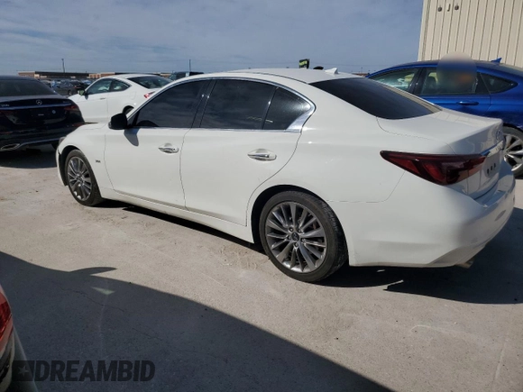 2020 Infiniti Q50 3.0t SPORT with VIN JN1EV7AP4LM201959, listed as a Copart auction lot 49107065 with 92,323 mi miles and Salvage Title. Bid and sale history available at carsss.com. Image 2.
